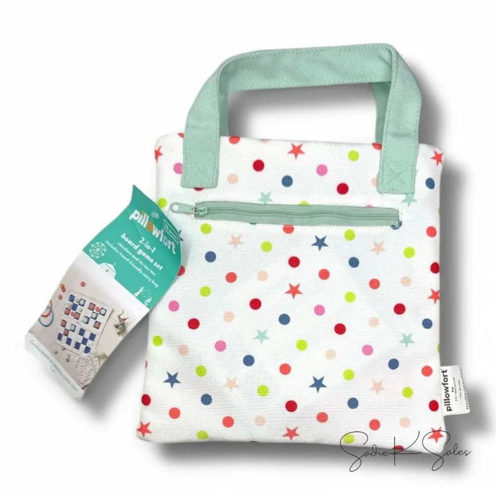 2-in-1 Checker Board & Tic-Tac-Toe‎ Travel Bag – Pillowfort - Target, Kids Games